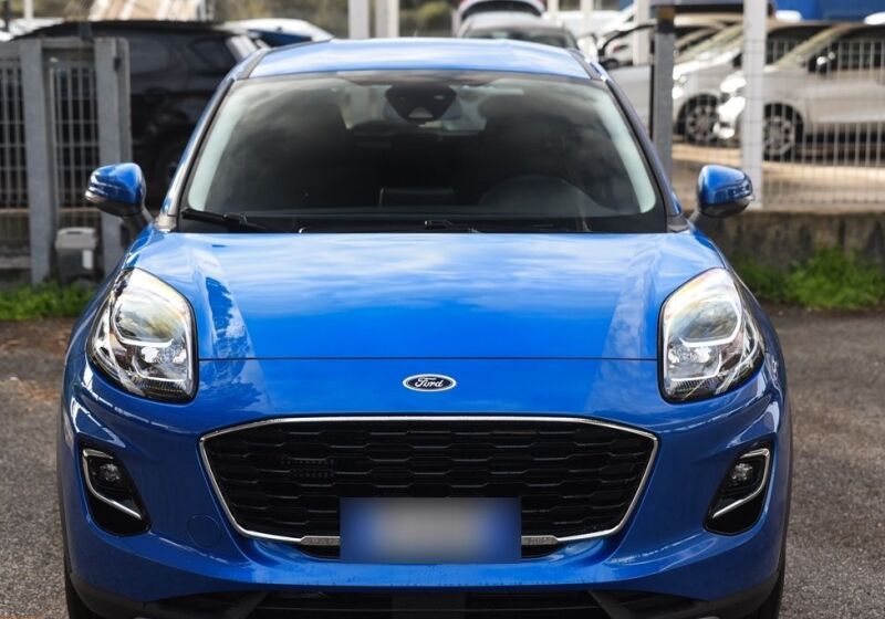 ford puma titanium desert island blue